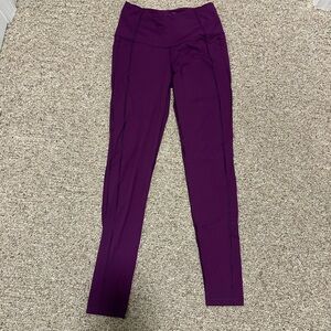 Victoria's Secret VSX Sport Plum High-Waist Leggings